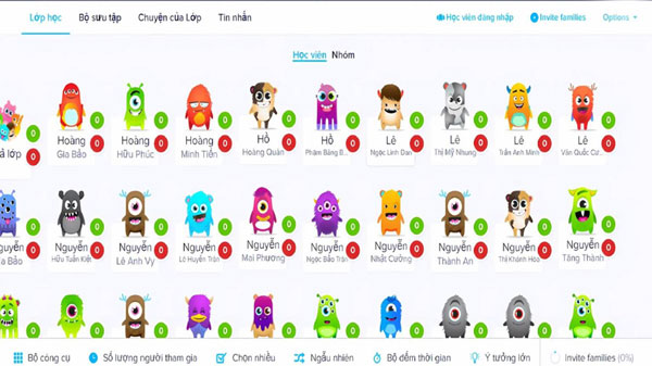 Hình ảnh ClassDojo tạo nền nêp lớp học